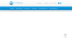 Desktop Screenshot of jewishlehighvalley.org